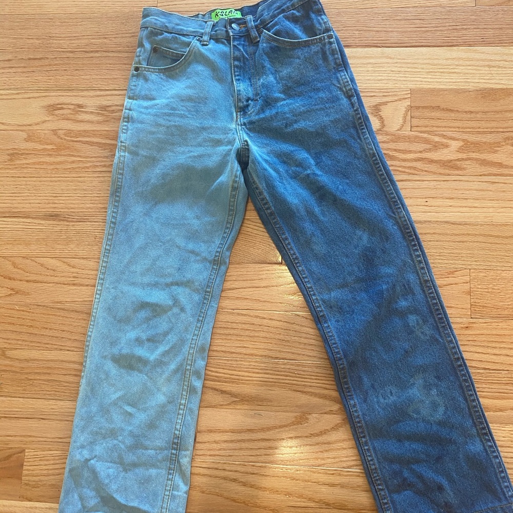 Double Wash High Waisted jeans KSLAM